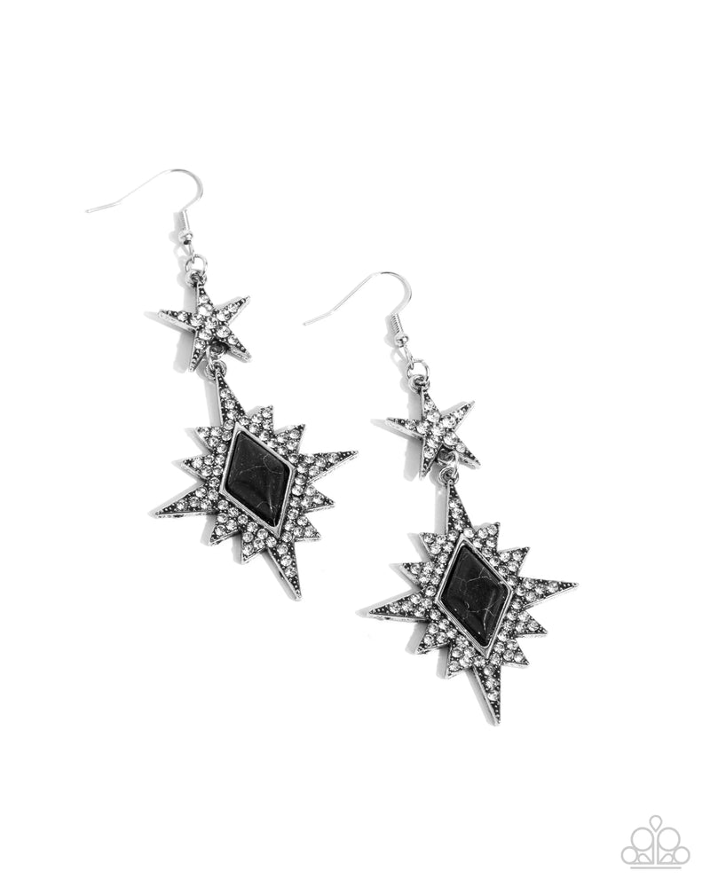 Stellar State of Mind - Black - Earring
