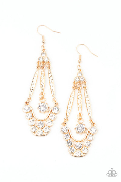High-Ranking Radiance - Gold - Earring
