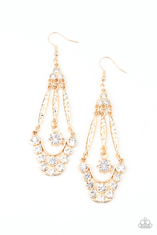 High-Ranking Radiance - Gold - Earring