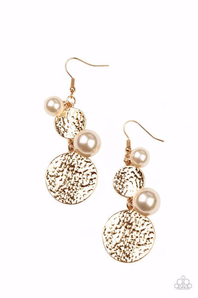 Pearl Dive - Gold - Earring