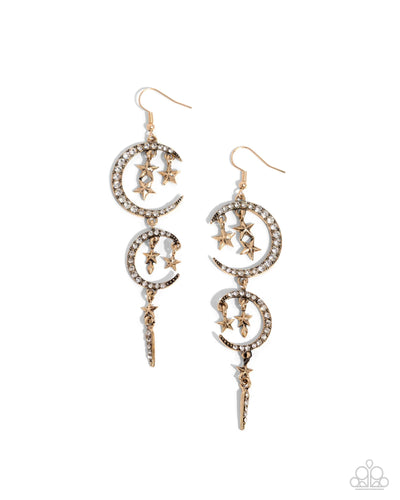 Celestial Cascade - Gold - Earring