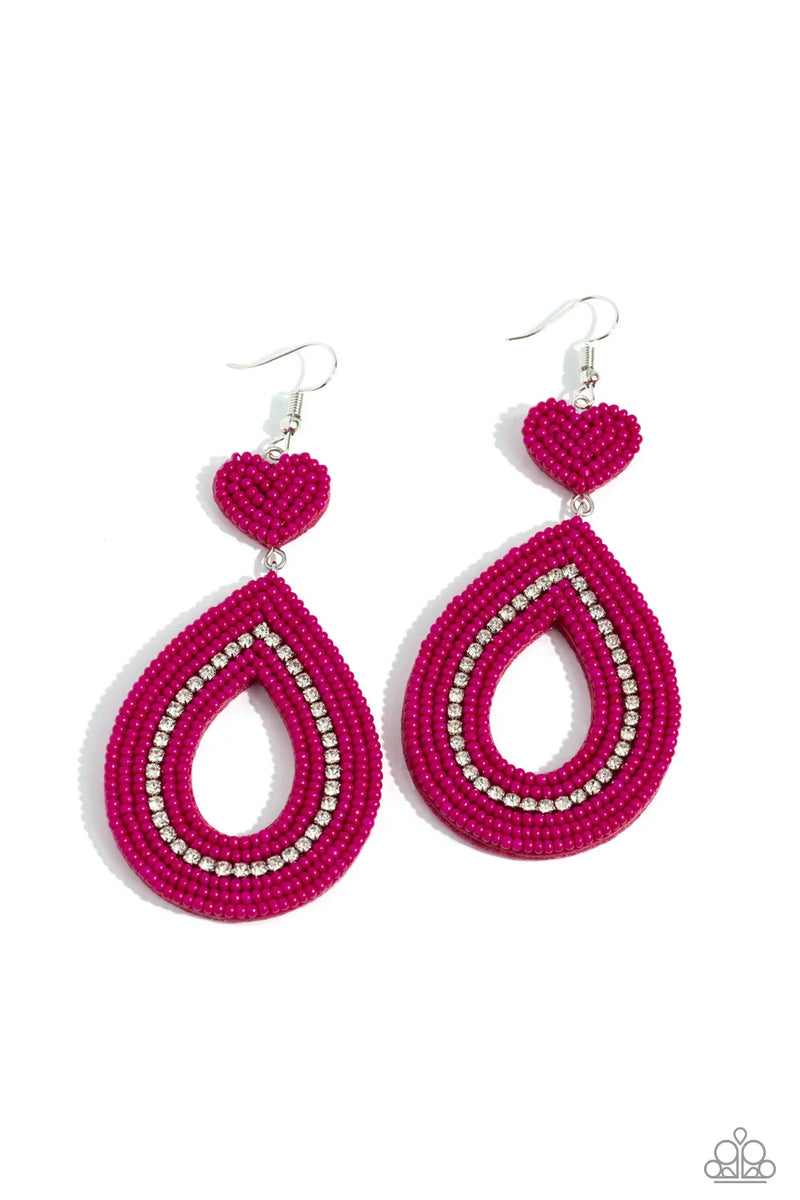 Now SEED Here - Pink - Earring