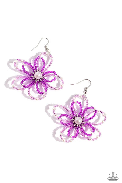 PEARL Crush - Purple - Earring
