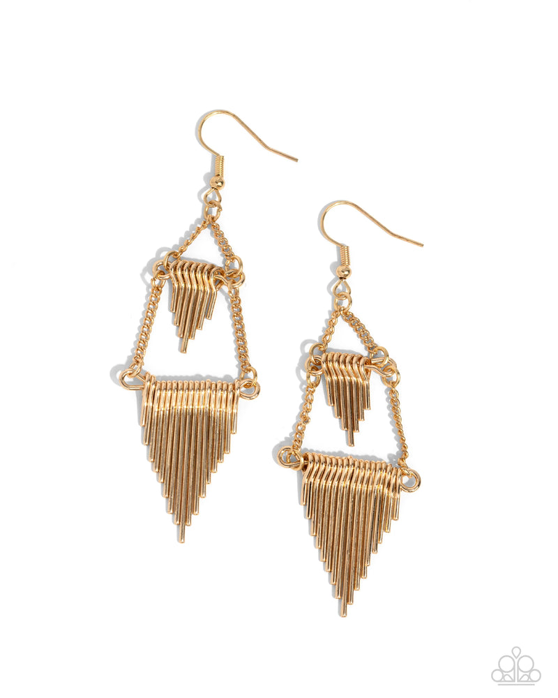 Greco Grotto - Gold - Earring