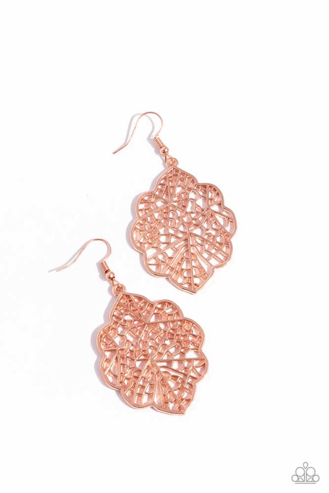 Meadow Mosaic - Copper - Earring
