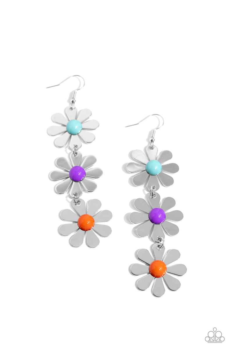 Daisy Dame - Purple - Earring