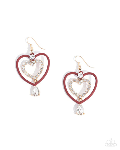 Soft and Sweet - Red - Earring
