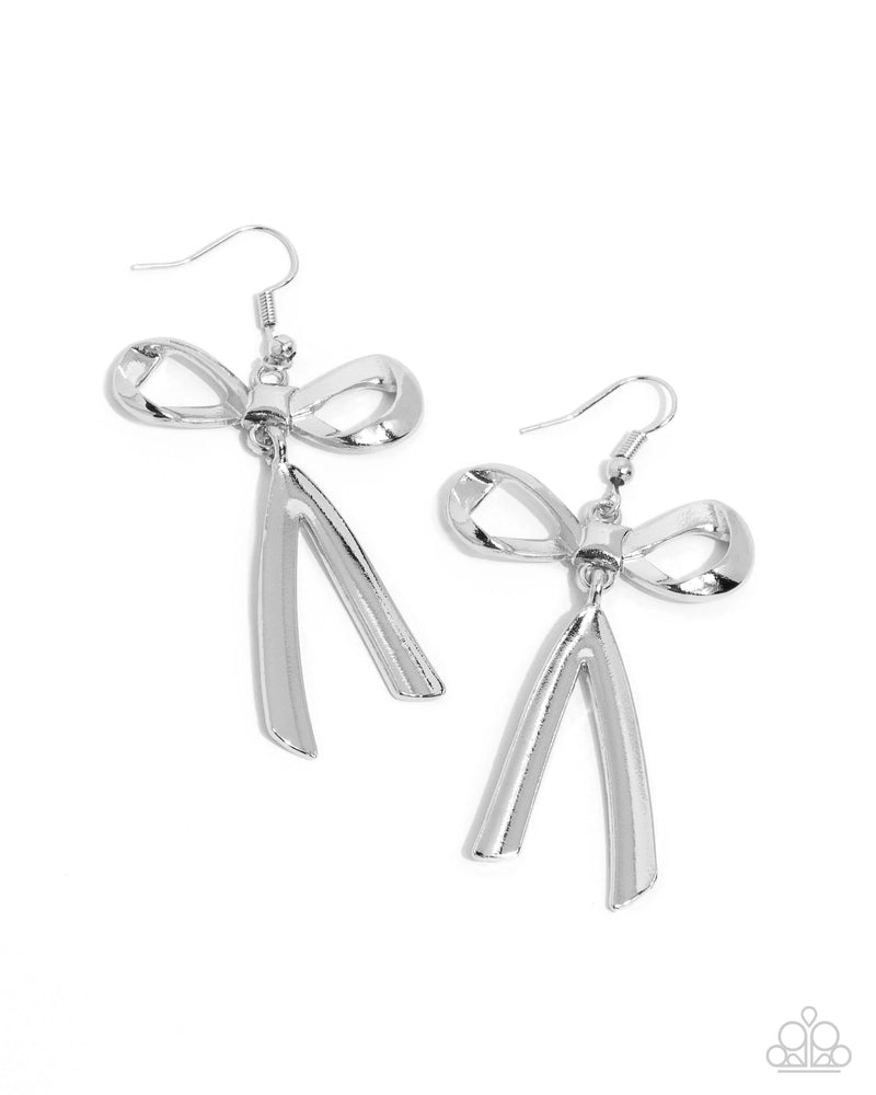 Dapper Delivery - Silver - Earring