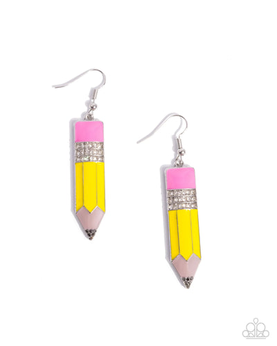 Iconic Institution - Yellow - Earring
