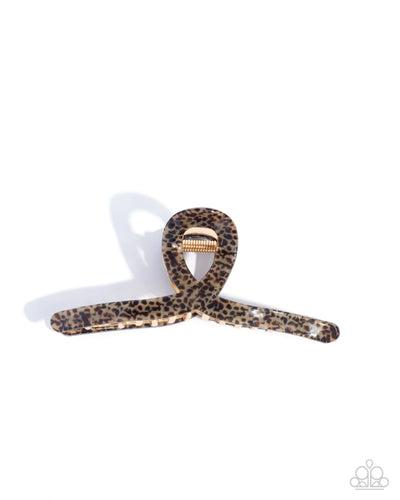 Seize the Spots - Brown - Hair Clip