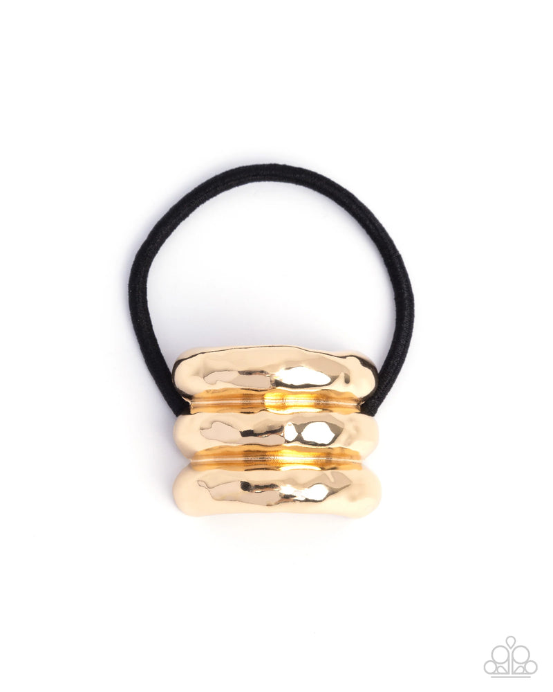 Crimped Celebrity - Gold - Hair Clip