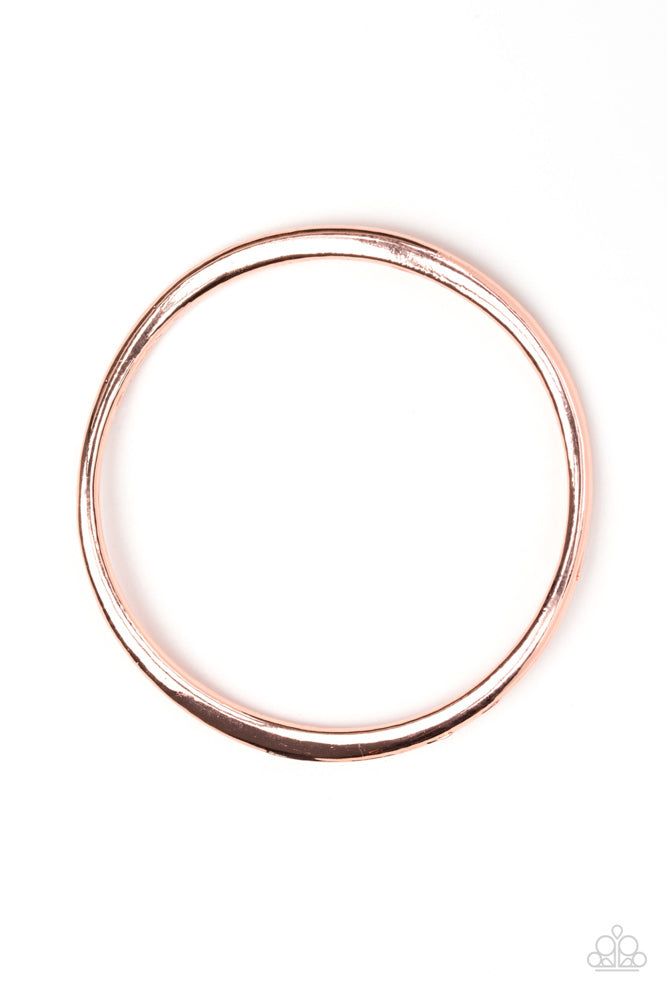 Awesomely Asymmetrical - Copper - Bracelet