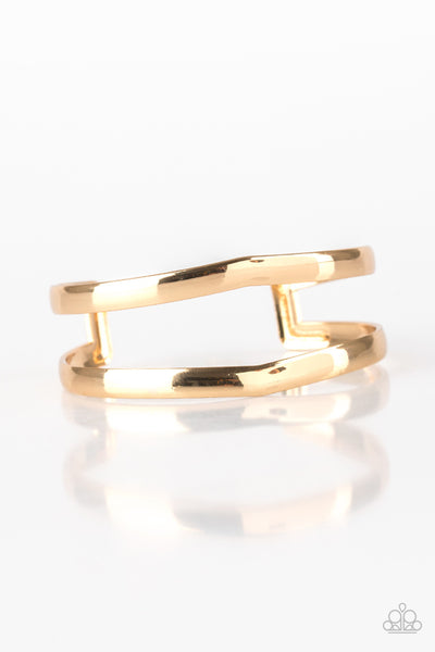 Palm Trees and Pyramids - Gold - Bracelet