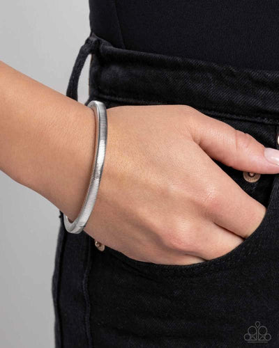 Stubborn Simplicity - Silver - Bracelet