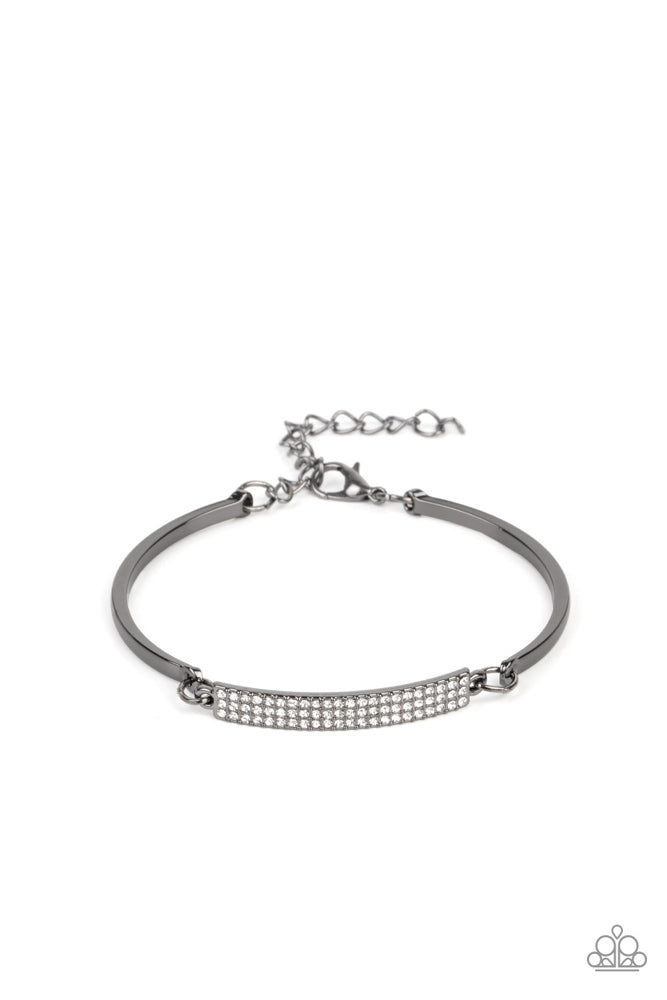 Showy Sparkle - Black - Bracelet