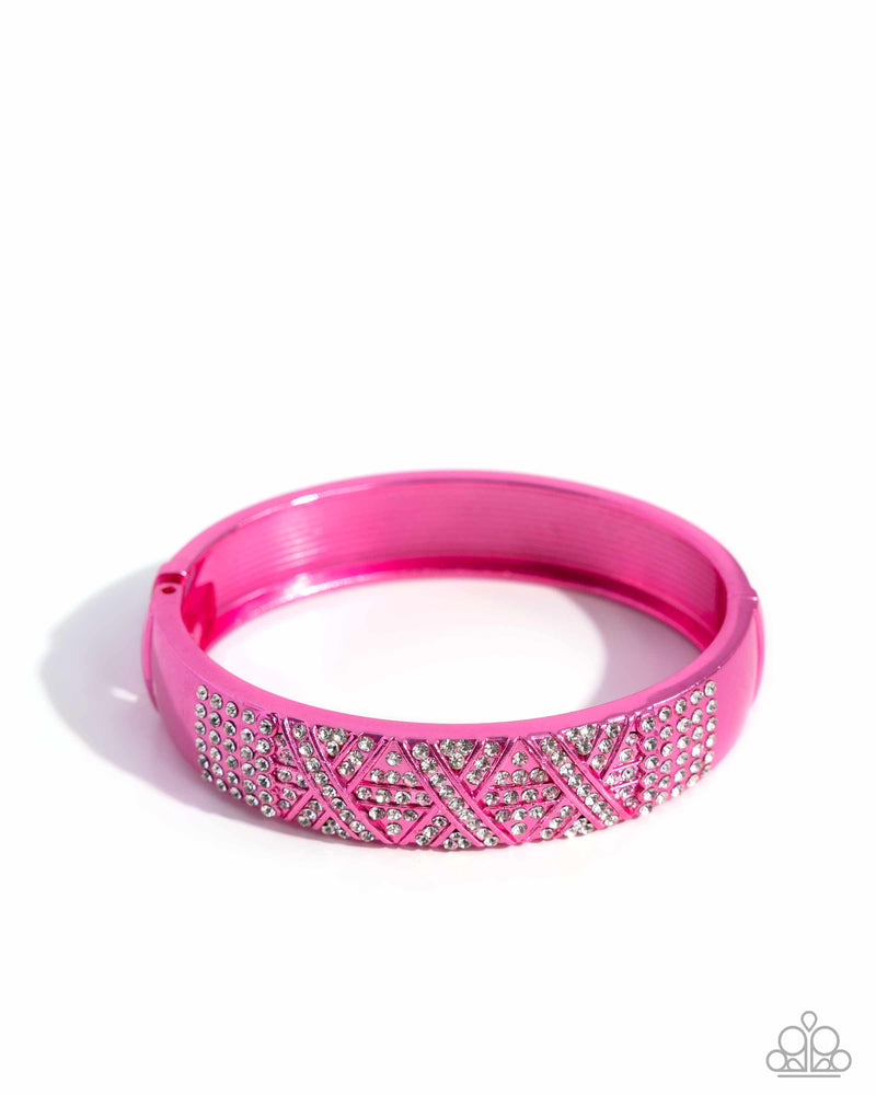 Refulgent Rebel - Pink - Bracelet