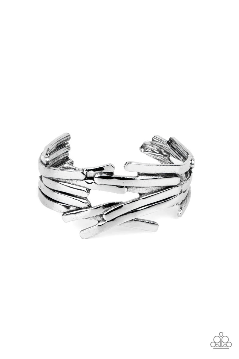 Stockpiled Style - Silver - Bracelet