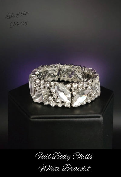 Full Body Chills - White - Bracelet