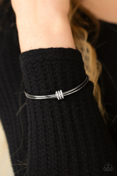 Roll Out The Rhinestones - Black - Bracelet