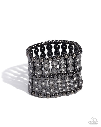 Stacked Significance - Black - Bracelet