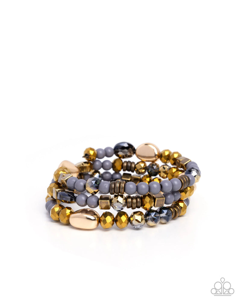 Material WHIRL - Brass - Bracelet