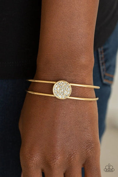 Dial Up The Dazzle - Gold - Bracelet
