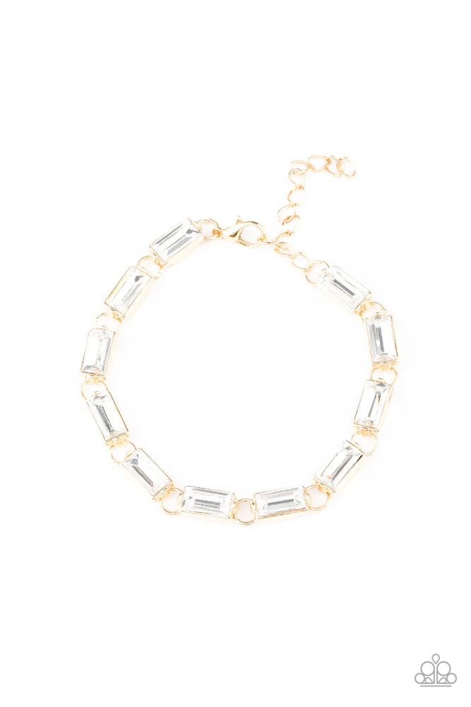Irresistibly Icy - Gold - Bracelet