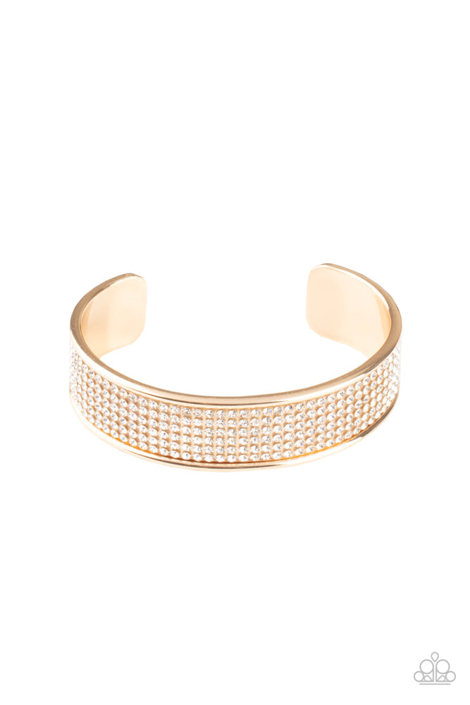 Cant Believe Your ICE - Gold - Bracelet