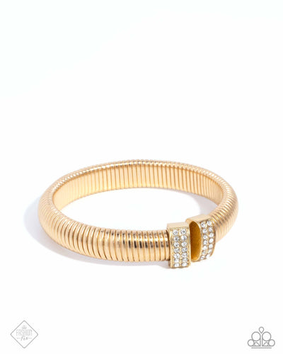 Tailored Transit - Gold - Bracelet