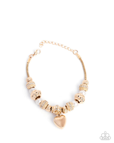 Pensive Polish - Gold - Bracelet