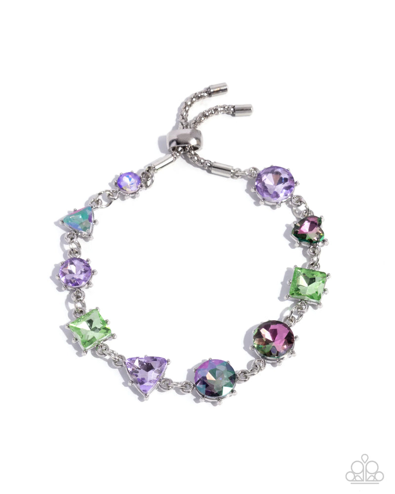 Royal Arrangement - Purple - Bracelet