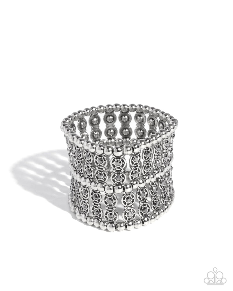 Stacked Significance - Silver - Bracelet