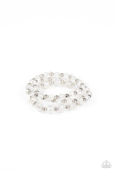 Eiffel Tower Tryst - White - Bracelet