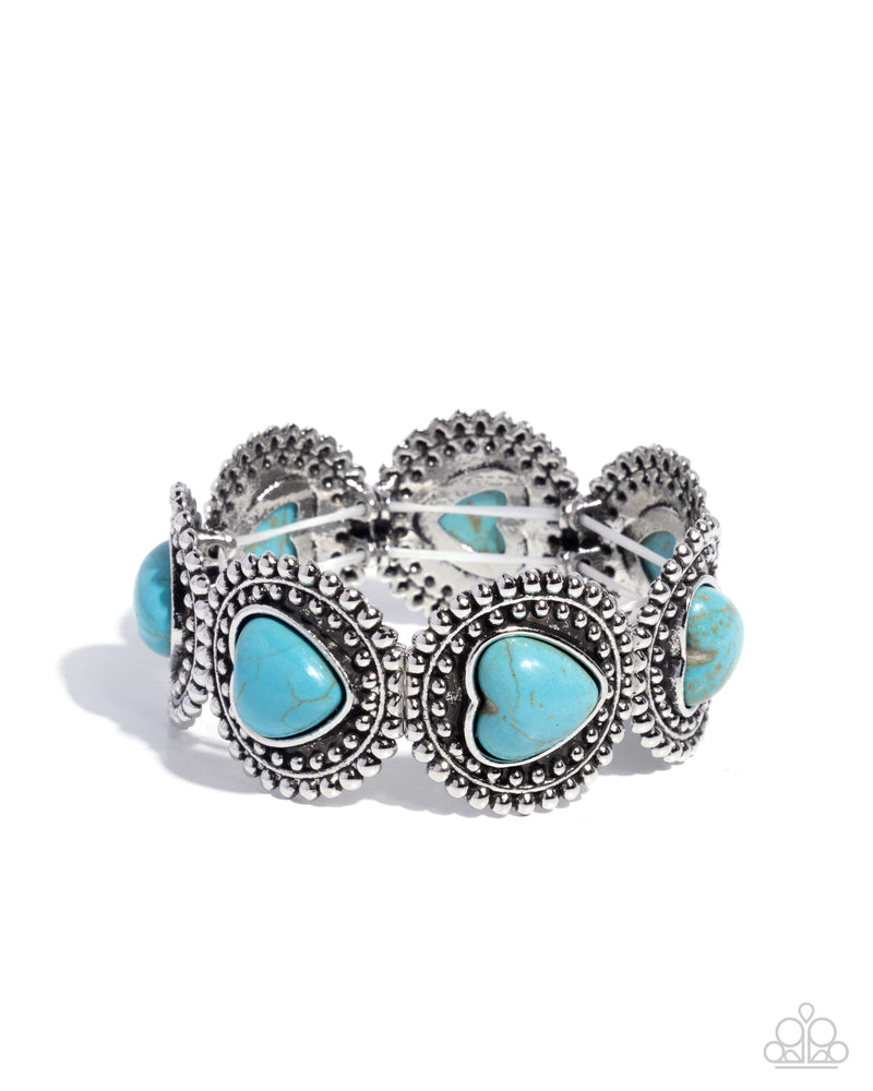 Rural Romance - Blue - Bracelet