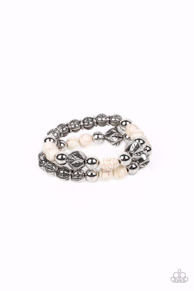 Sagebrush Saga - White - Bracelet