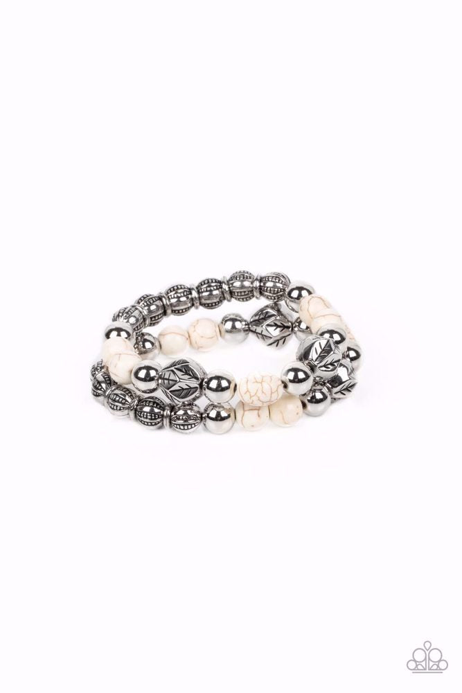 Sagebrush Saga - White - Bracelet