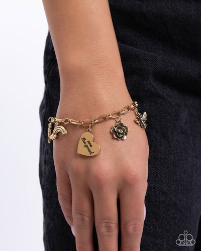 Positive Outlook - Gold - Bracelet