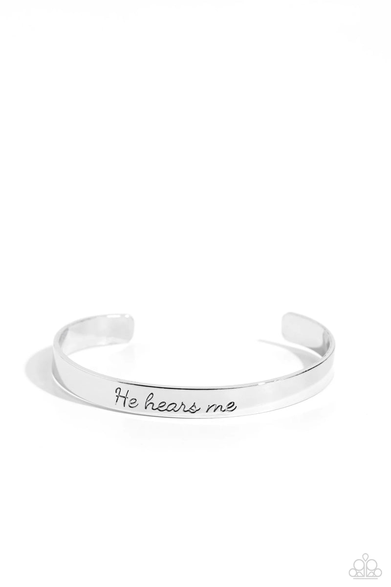 He Hears - Silver - Bracelet