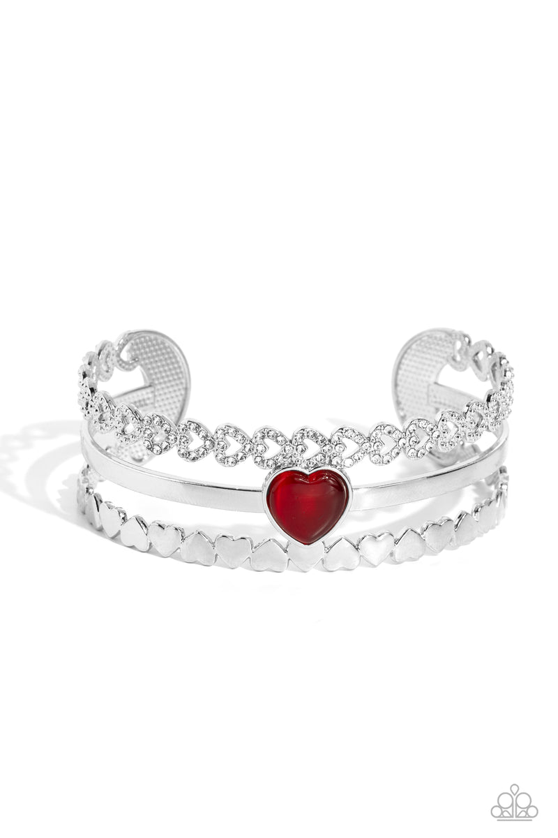You Win My Heart - Red - Bracelet