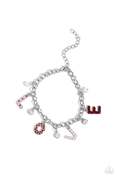 Lovestruck Leisure - Red - Bracelet