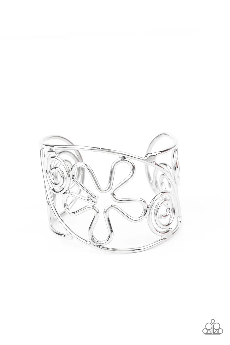 Groovy Sensations - Silver - Bracelet