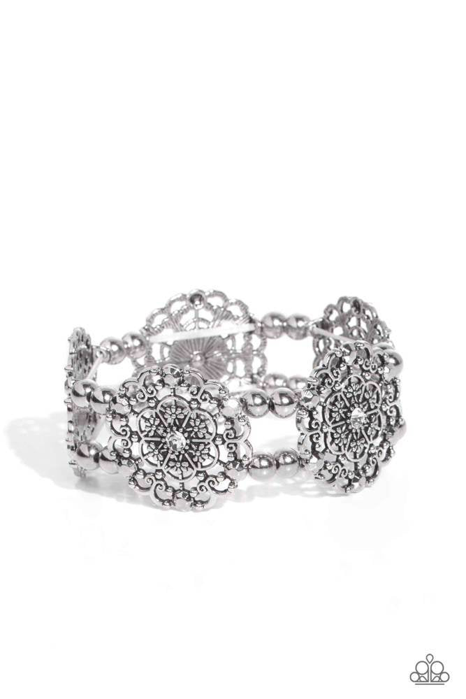 Ornamental Occasion - White - Bracelet
