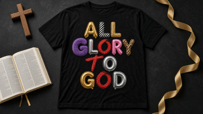 "All Glory To God" Eclectic Faith Tee
