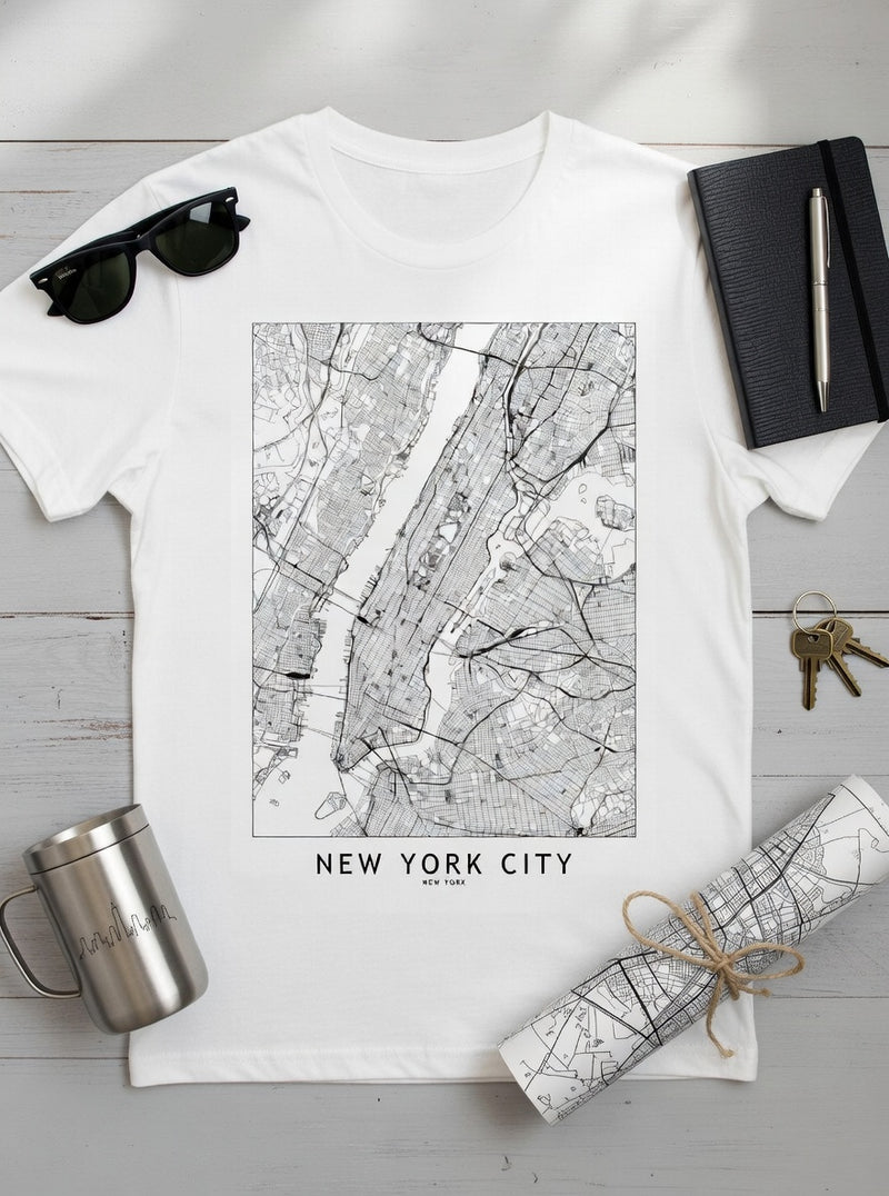 NYC MAP TEE