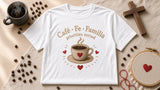 Cafe Fe white props flat-lay ad mockup