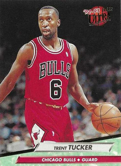 Trent Tucker 1992-93 Fleer Ultra #237 Chicago Bulls Basketball Card