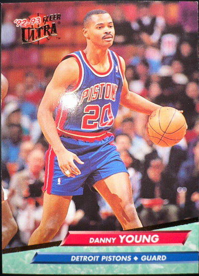 Danny Young 1992-93 Fleer Ultra #260 Detroit Pistons Basketball Card