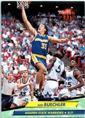 Jud Buechler 1992-93 Fleer Ultra #261 Golden State Warriors Basketball Card
