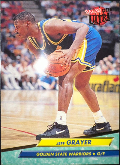 Jeff Grayer 1992-93 Fleer Ultra #262 Golden State Warriors Basketball Card