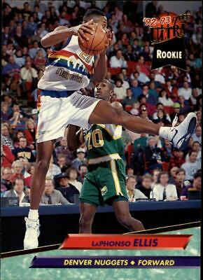 LaPhonso Ellis 1992-93 Fleer Ultra #251 Denver Nuggets Rookie Card